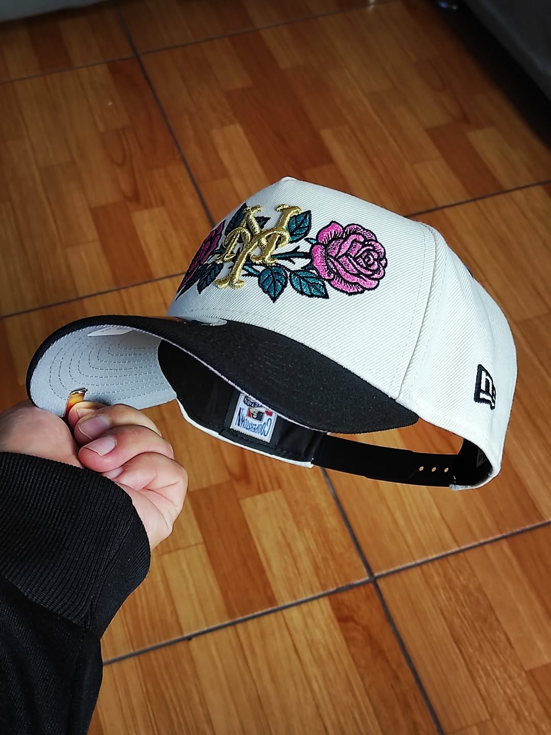 New Era New York Mets World Series 1969 Rose Chrome Edition 9Forty A Frame Snapback
