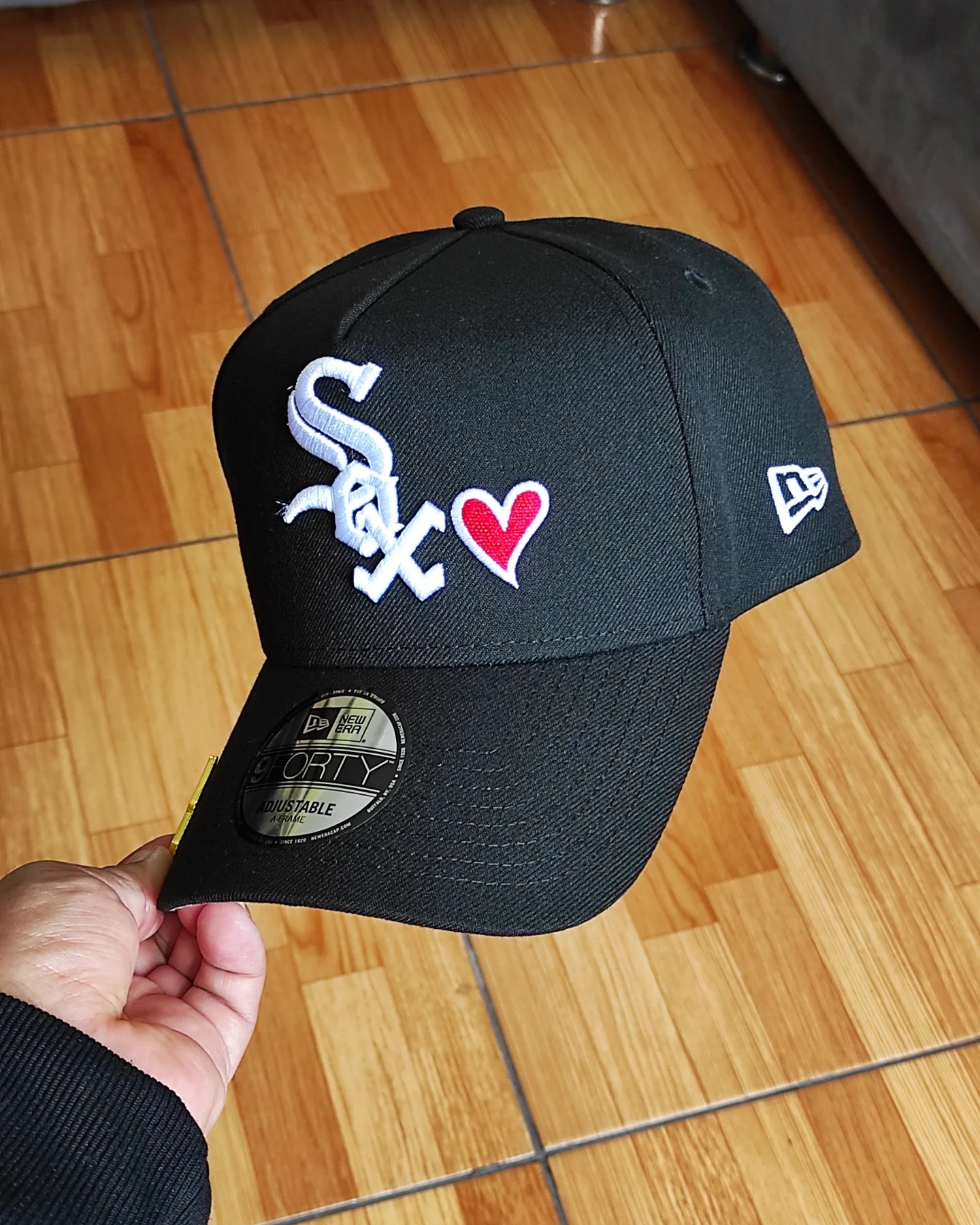 New Era Chicago white sox colección heart ❤️ black 9forty a-frame