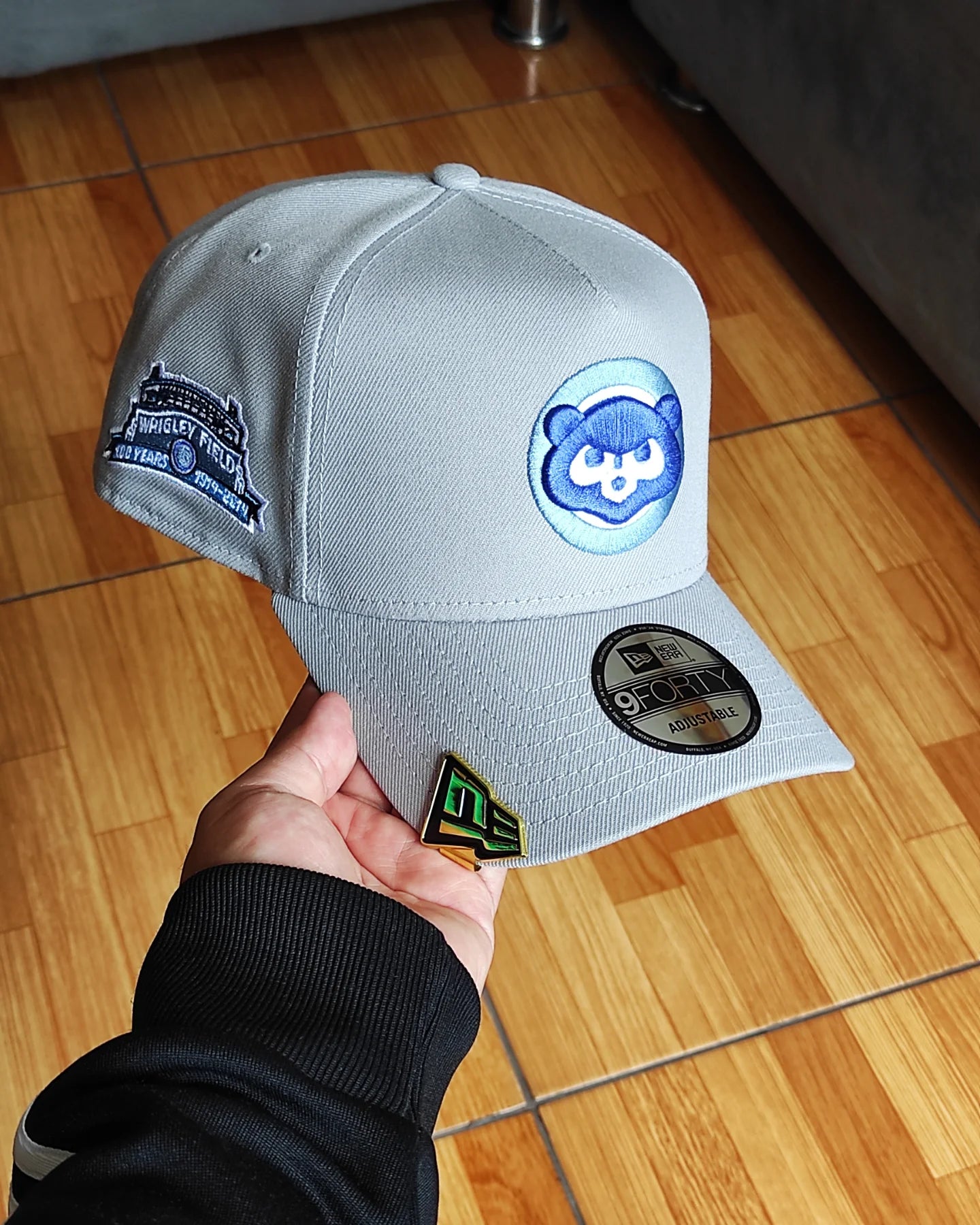 New Era Chicago Cubs 100 th aniversario icy 🧊 gray 9FORTY A-FRAME