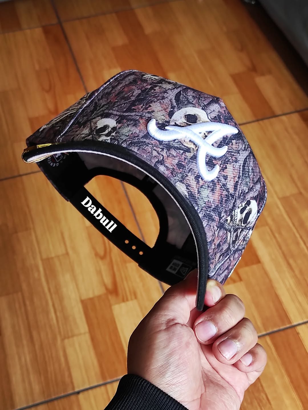 New era Atlanta Braves SKULL ☠️ 9FORTY A-FRAME hat