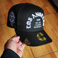 New Era Los Angeles Dodgers SKULL 💀 Chrome Black edition 59fifty fitted