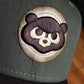 Olive Green Chicago Cubs Brown Visor Snow Gray Bottom 1990 All Star Game Side Patch New Era 9Fifty Snapback