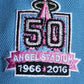 NewEra Anaheim Angels 50TH aniversario blue sky 9Forty A-FRAME SNAPBACK