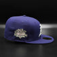 New Era Oakland Athletics 59 fifty world series patch pink uv hat - morado