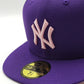 New Era New York Yankees world series 1998 purple pink edition 59fifty fitted cap