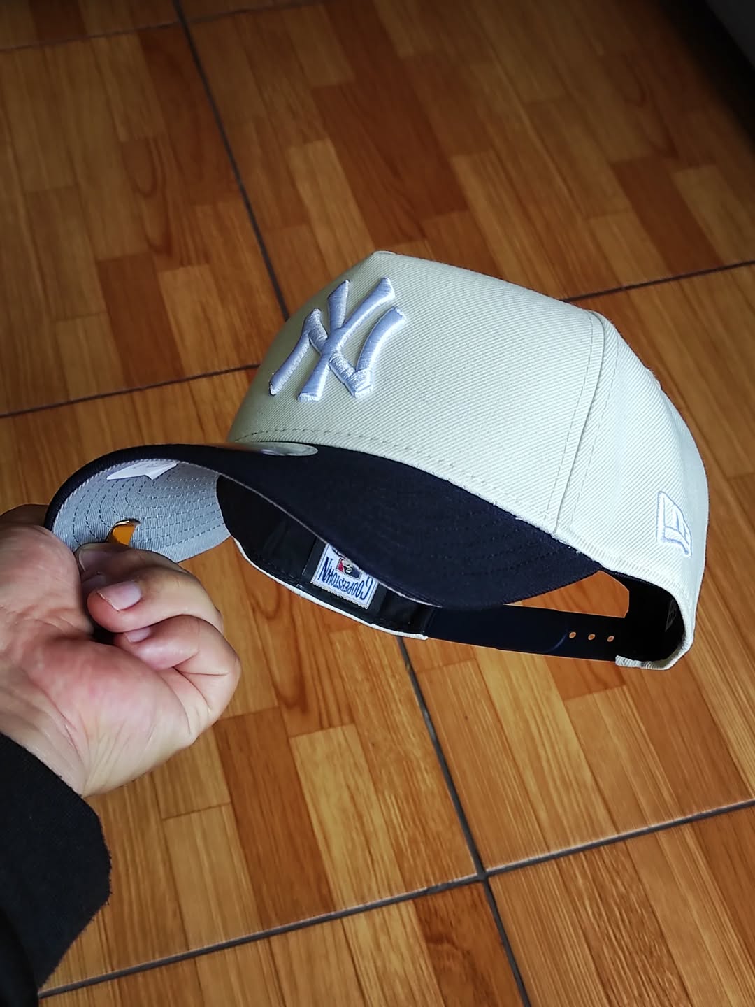 New era new York Yankees World Series 1999, Chrome navy 9forty A-FRAME SNAPBACK