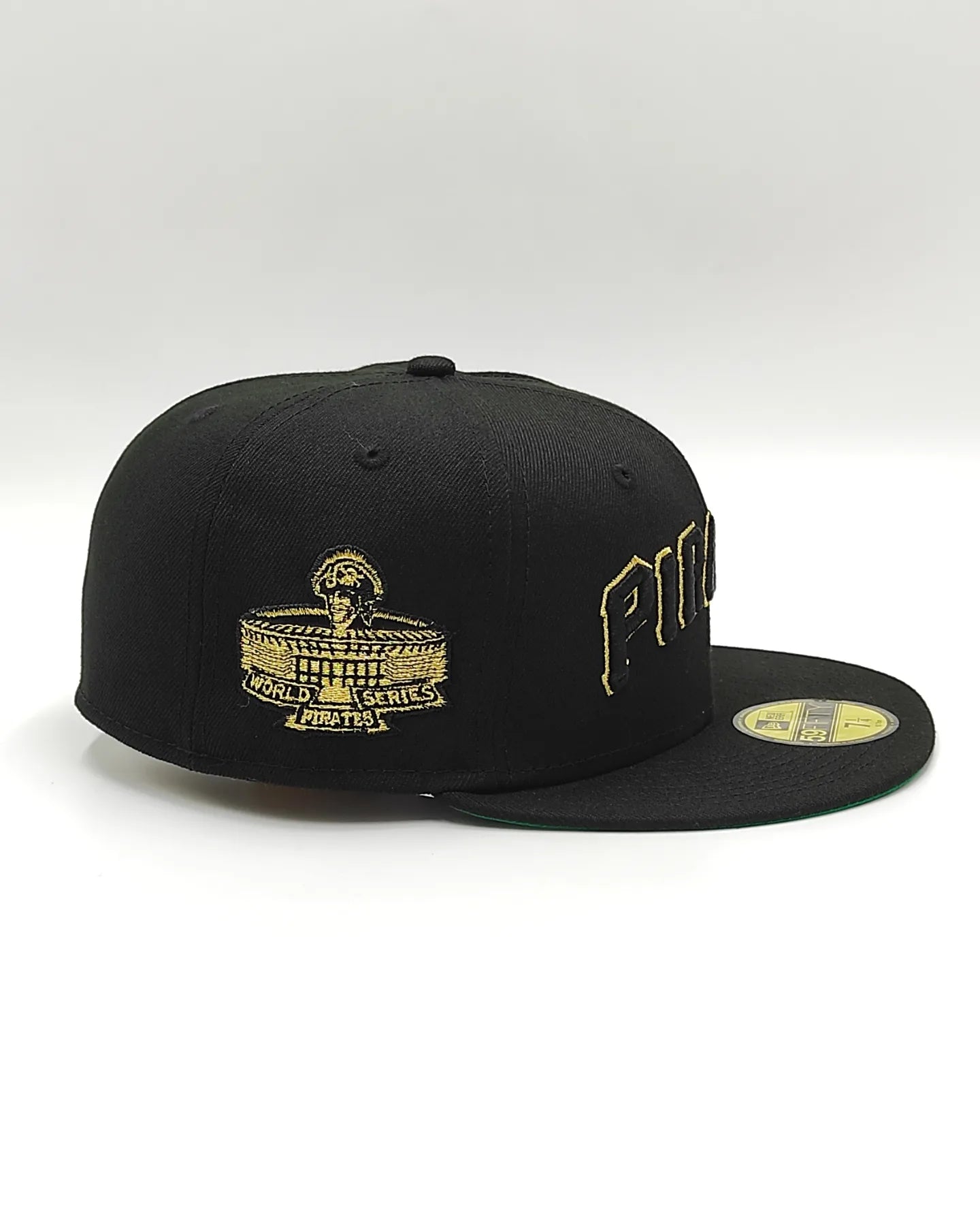 New Era Pittsburgh Pirates world series 1971 black gold throwback edition 59fifty fitted hat