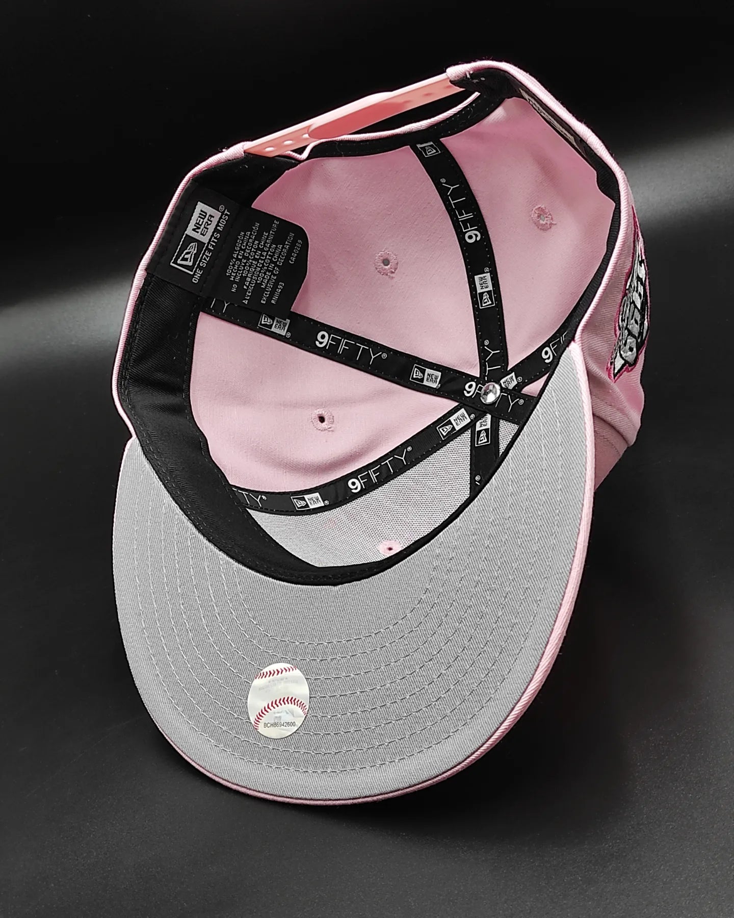 New Era New York Yankees 1999 world series colección Liberty 🗽 9 FIFTY Snapback - pink