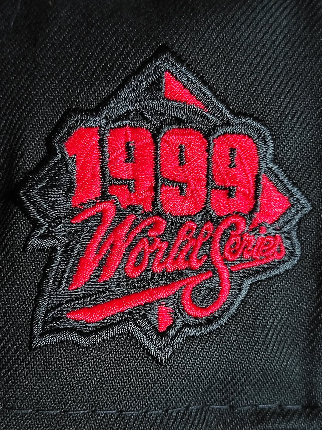 New Era New York Yankees World Series BLACK RED 9FIFTY Snapback