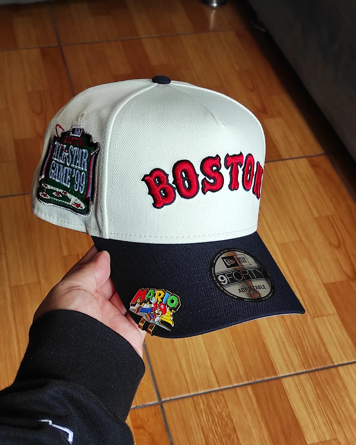 New Era Boston Red Sox all Star game 99 Chrome 9Forty A Frame Snapback Hat