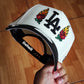 New Era Los Angeles Dodgers World Series Champions 2025 Fire Rose Black Prime Edition 9Forty A Frame Snapback