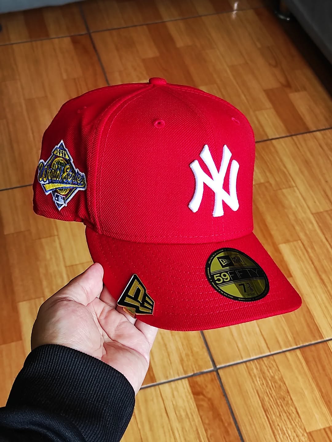New Era New York Yankees World Series red 59FIFTY FITTED