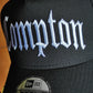 New Era of Compton black 9Forty A-frame Snapback