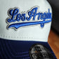 New Era Los Angeles Dodgers Chrome víscera Satinada Two Tone A Frame 9Forty Snapback Hat