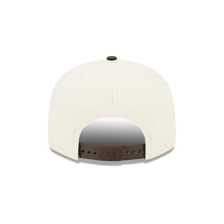New era Los Angeles Dodgers Chrome Walnut 2 Tone LA Logo SP 9Fifty A-Frame Snapback