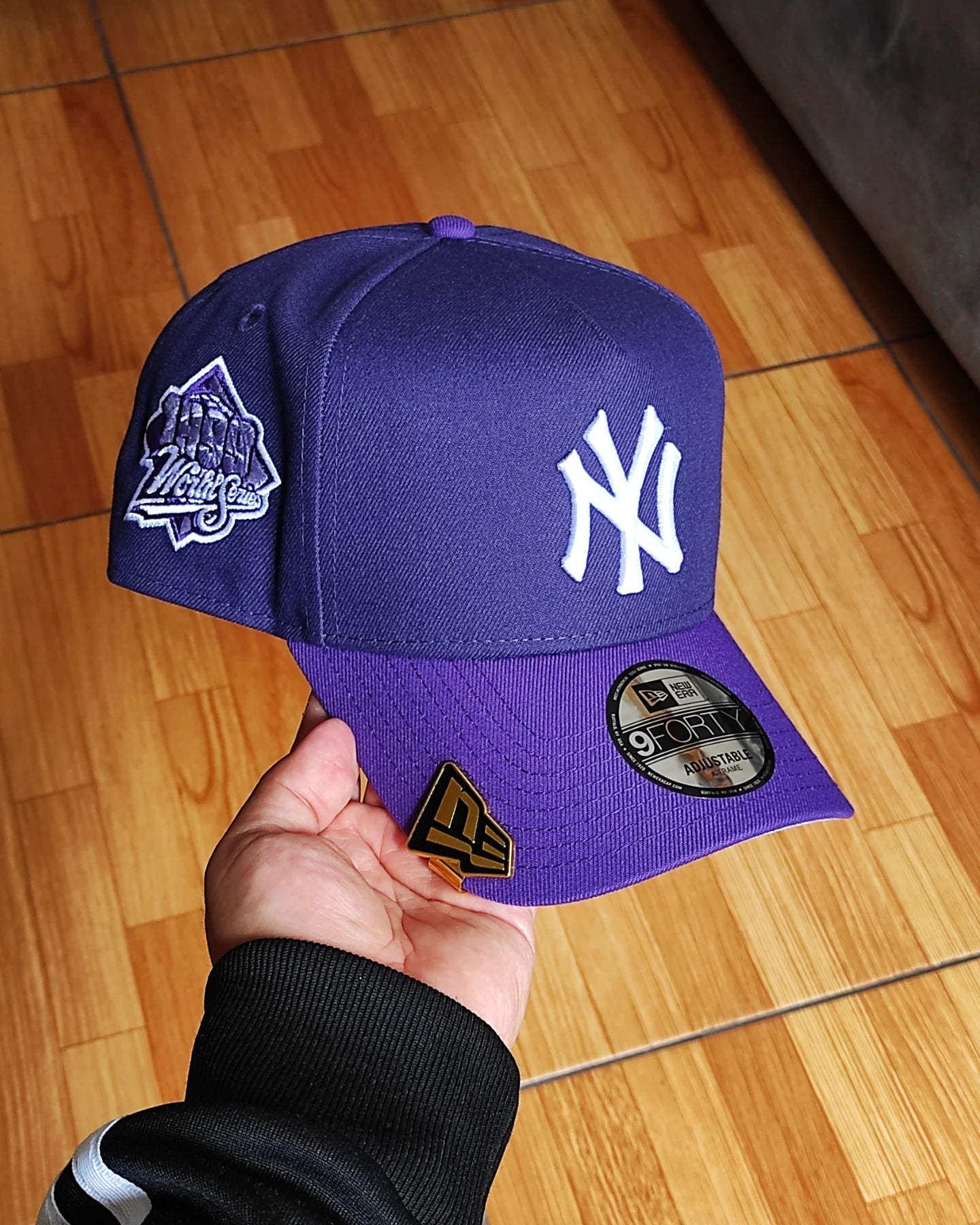 New Era New York Yankees world series 1999 Morado 2 tonos  9FORTY A-FRAME