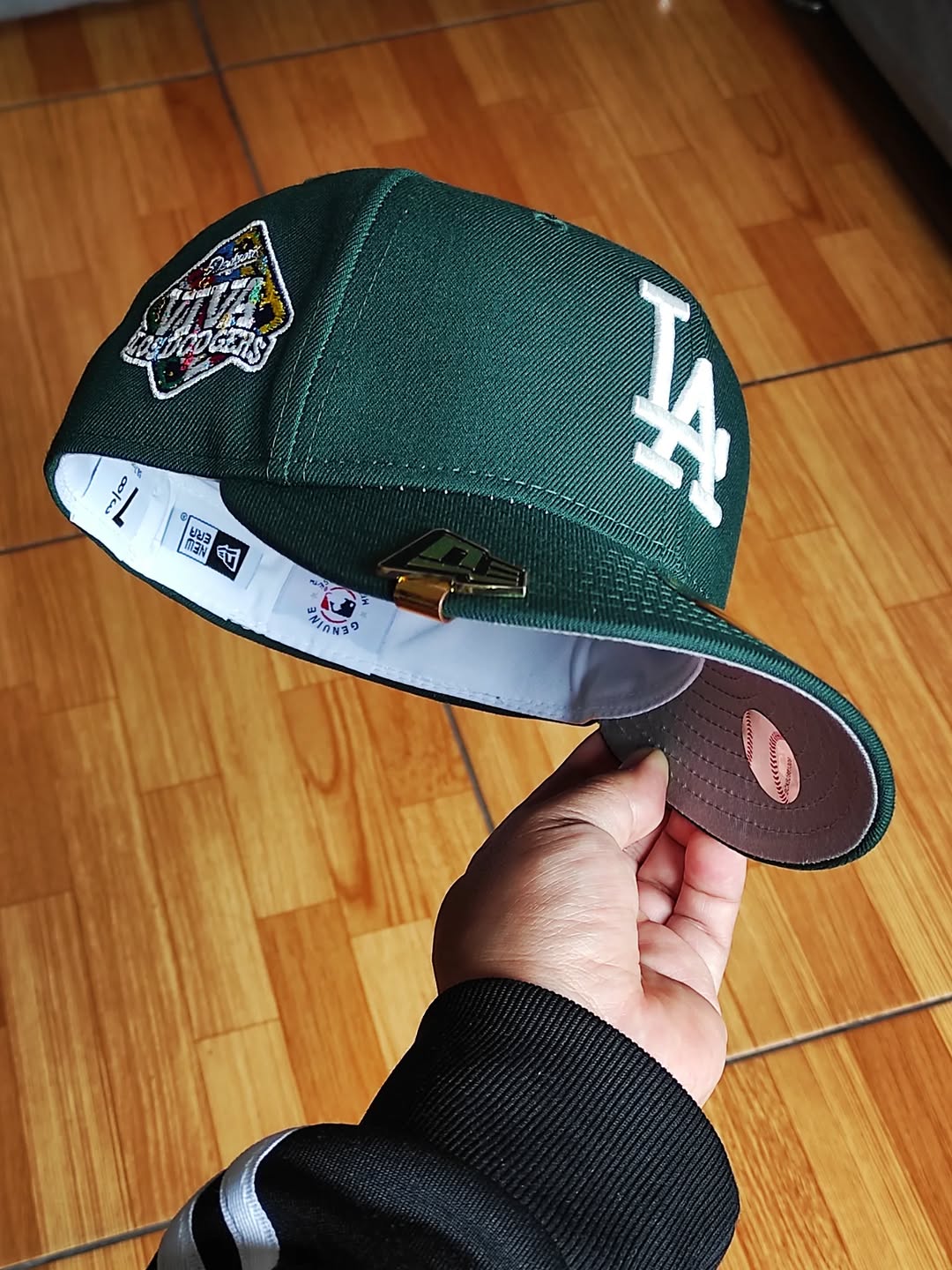 New era Los Angeles Dodgers viva dark green 59fifty fitted