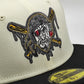 Off White Pittsburgh Pirates Black Visor Gray Bottom Three Rivers Stadium Side Patch New Era 59Fifty Fitted