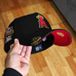 New Era Anaheim Angels world champions 20th aniversario black red  9forty a-frame snapback