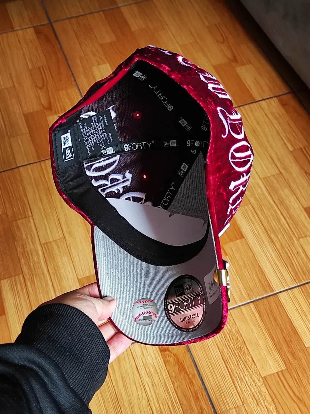 New Era New York Yankees' Velvet' 9FORTY A-Frame Snapback