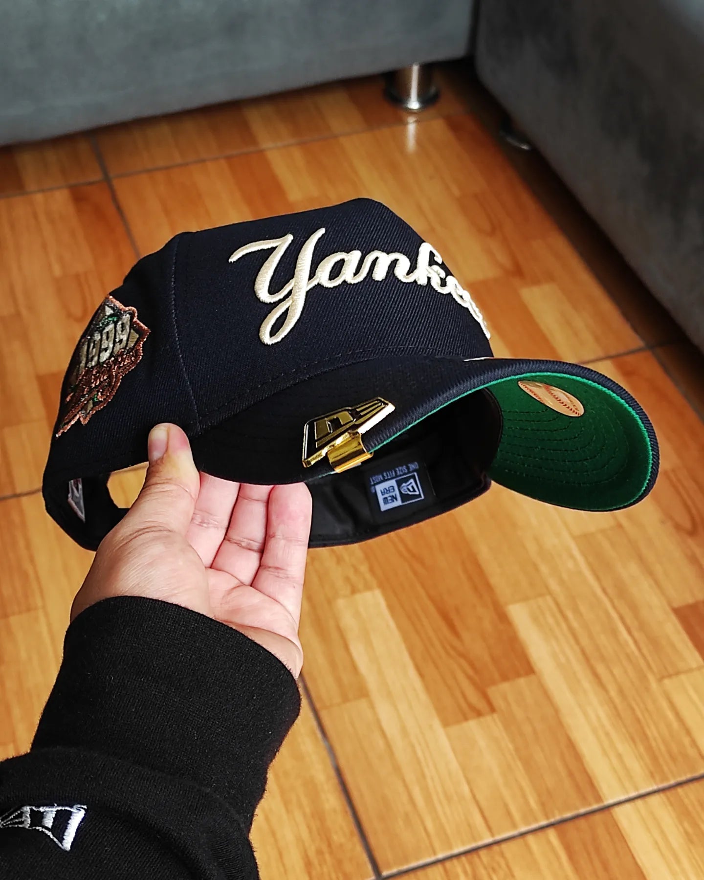 New Era New York yankees script World Series 1999 9 Forty A-FRAME