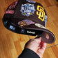 Brown San Diego Padres All Over Logo Gray Bottom 59FIFTY New Era Fitted