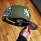 New Era New York Yankees Subway Series two Tone olive black 9 FIFTY Snapback