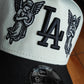 New Era Los Angeles Dodgers 40th Anniversary Angel Chrome Two Tone Edition 9Fifty A Frame Snapback Hat