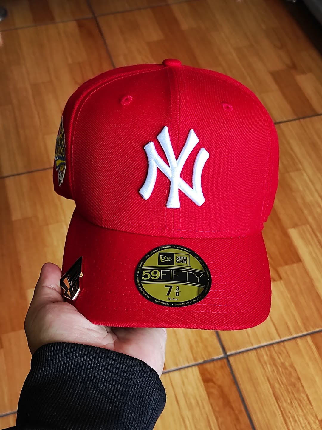 New Era New York Yankees World Series red 59FIFTY FITTED