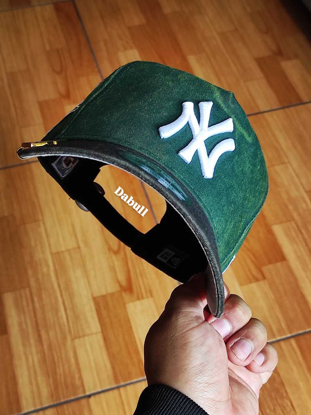 New Era New York Yankees DENIM green 9FORTY A-FRAME Snapback