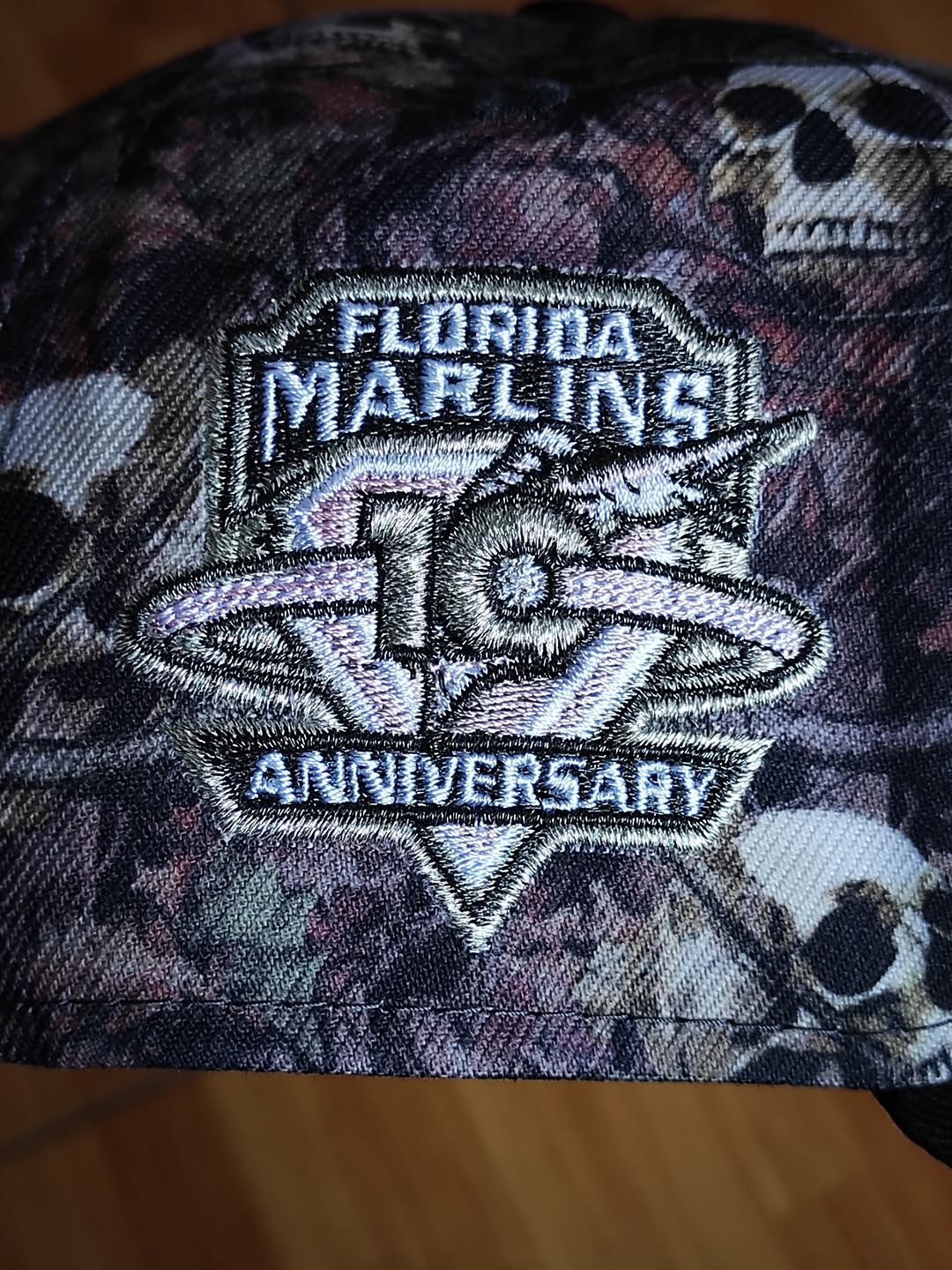 New era Florida Marlins SKULL ☠️ 9FORTY A-FRAME hat