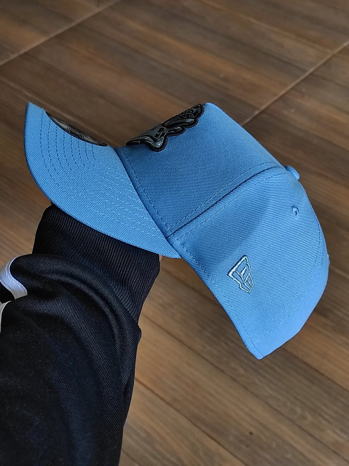 New Era Anaheim Ducks 10th Anniversary Sky Blue Prime Edition 9Forty A Frame Snapback Hat