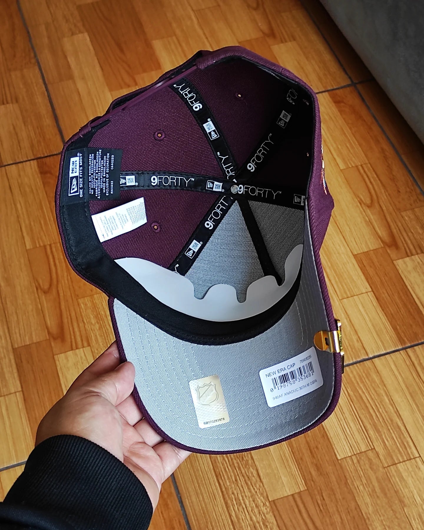 New Era Anaheim Ducks 30th aniversario prime 9FORTY A-FRAME
