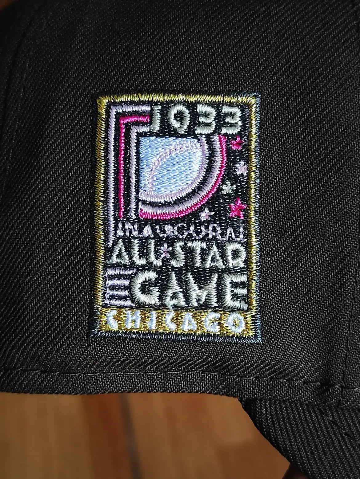 New Era Exclusiva 9FIFTY Marron Chicago White Sox  All Star Game side patch uv pink