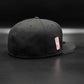 New Era 59fifty cookies and cream Chicago bulls nba patch hat - black/pink