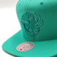 Mitchell & Ness Memphies Grizzlies Monochrome Original Fit Snapback teal