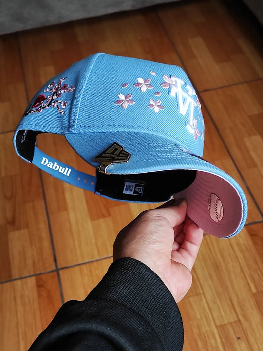 New Era Los Angeles Dodgers sakura 🌸 upside sky 9forty AFRAME snapback