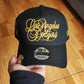 New Era Los Angeles Dodgers SCRIPT gold premium 9 FORTY A-FRAME