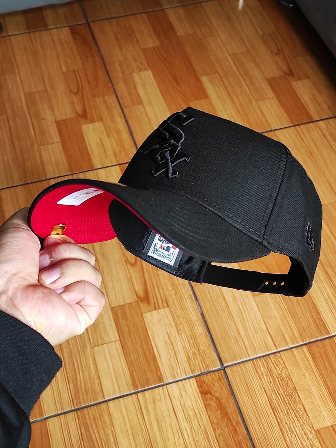 New Era Chicago White Sox All Star Game 2003 Black Out Red Edition 9Forty A Frame SNAPBACK