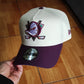 New Era Anaheim Ducks Chrome Plum Two Tone Edition 9Forty A Frame Snapback Hat