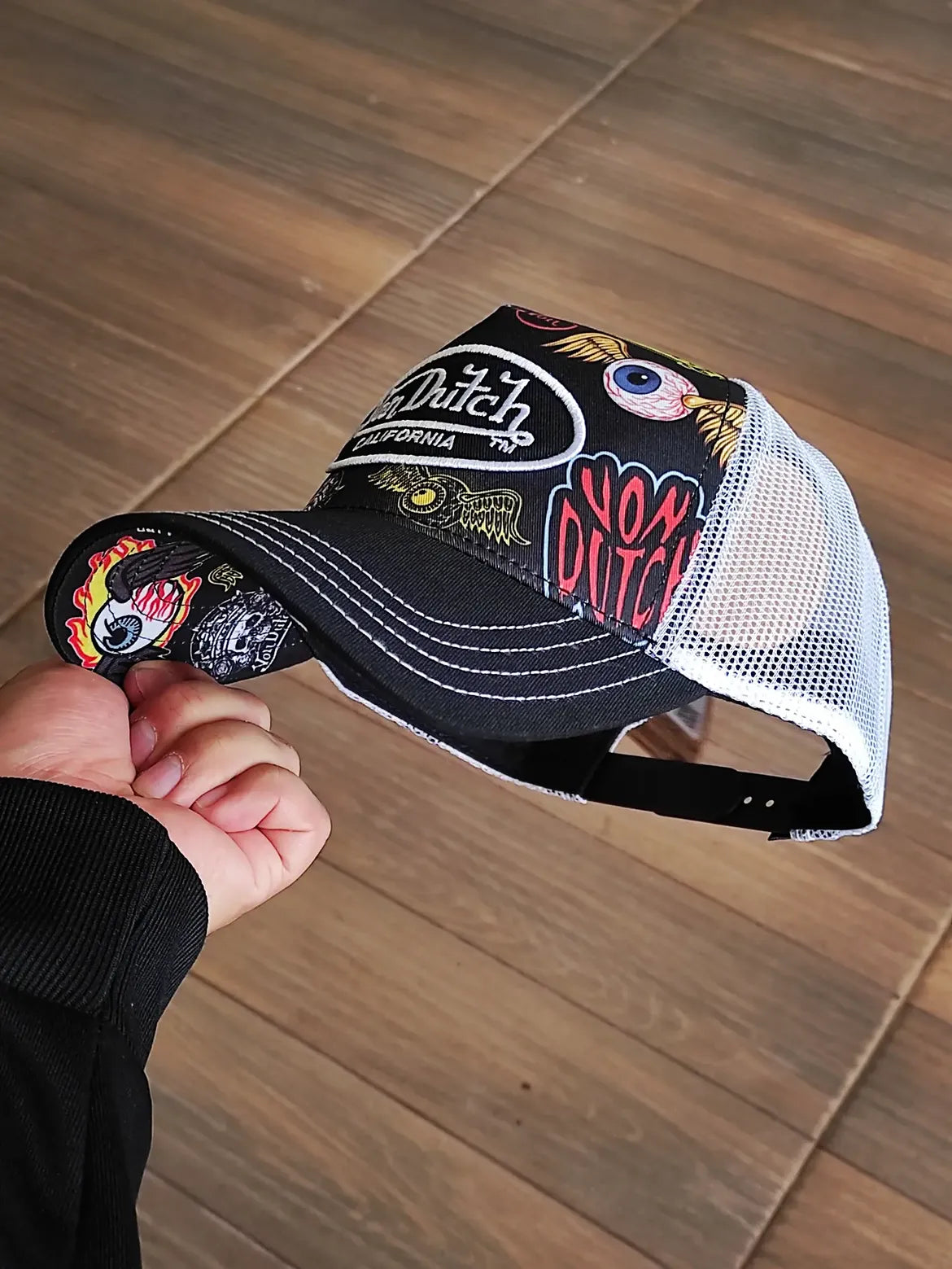 Von dutch trucker cap multilogo Exclusiva