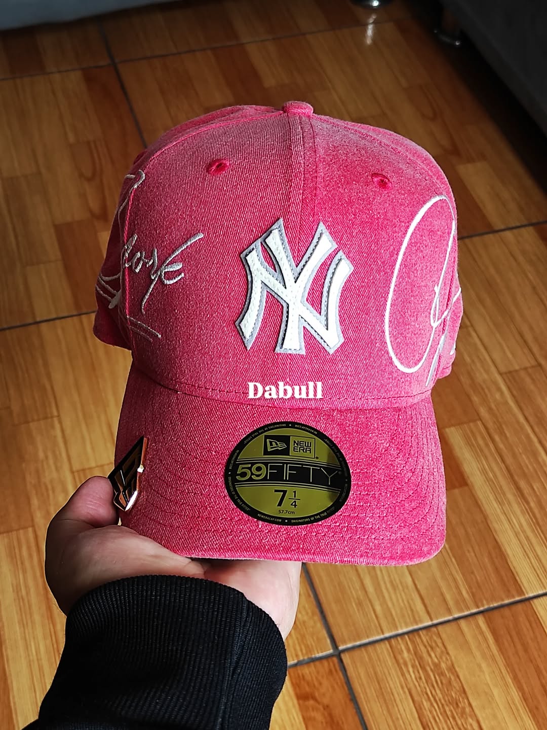 New Era New York Yankees mlb script coral 59fifty