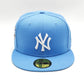 New Era New York Yankees 59 fifty sky blue world series