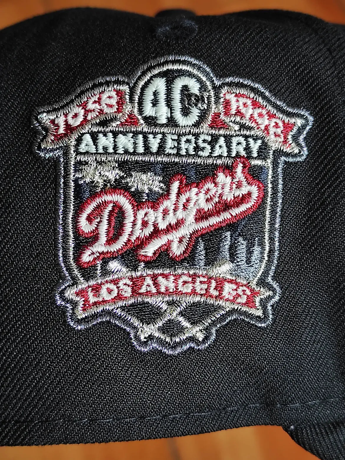 New Era Los Angeles Dodgers 40th Anniversary angels black 9FIFTY AFRAME SNAPBACK
