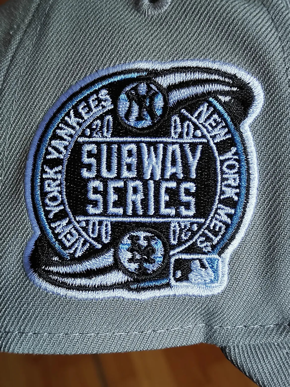 New Era New York Yankees Subway Series gray uv sky 9FIFTY SNAPBACK