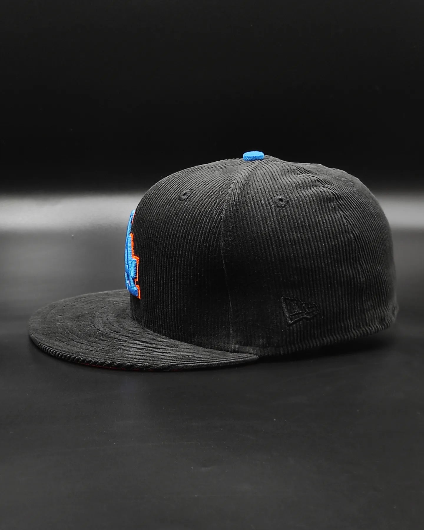 Los Angeles Dodgers Orange  60th Anniversary  New Era 59Fifty Fitted UV glow
