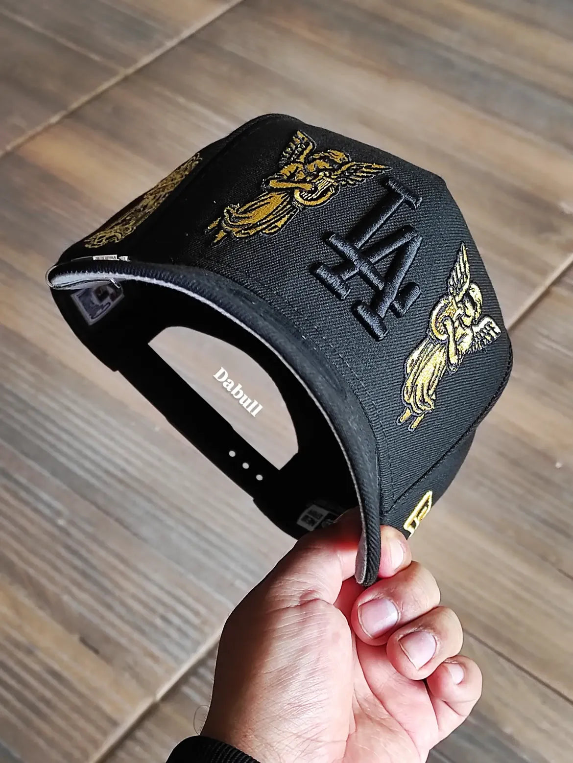 New Era Los Angeles Dodgers 40th Anniversary Angel Black Prime Edition 9Fifty A Frame Snapback Hat