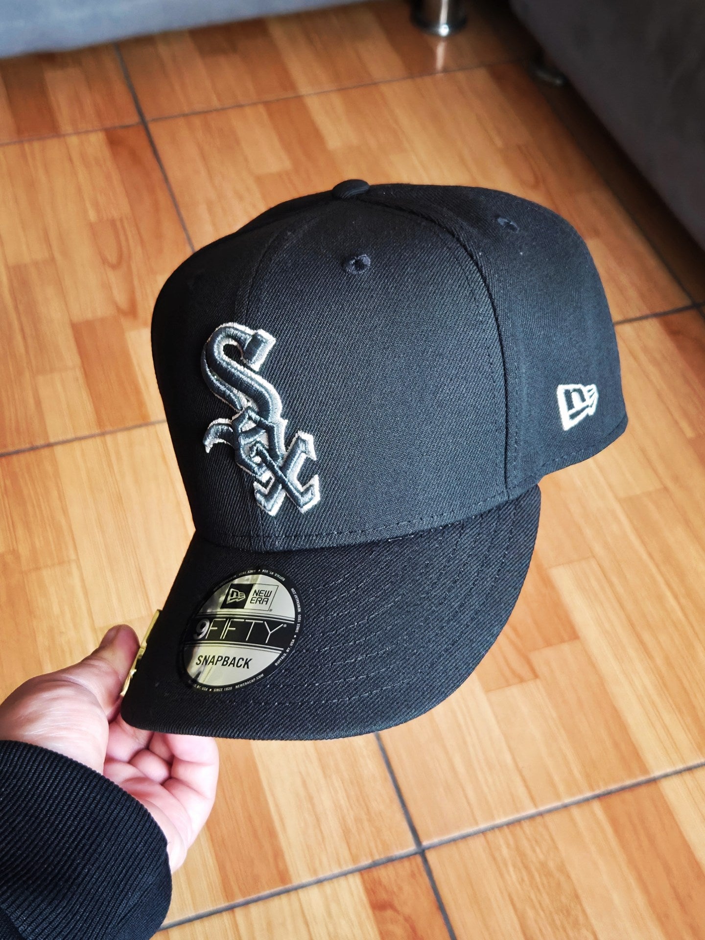 NewEra White Sox World Series Black 9fifty Snapback