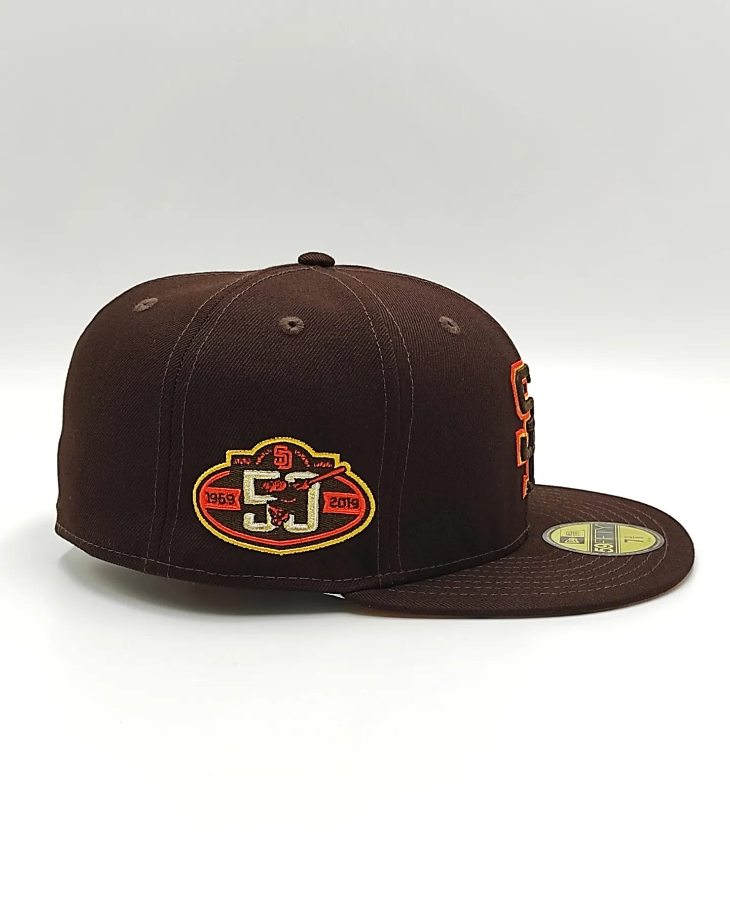 New era San Diego Padres 50th anniversary dark chocolate prime 59 fifty