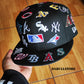 New Era All over MLB black 9fifty SNAPBACK